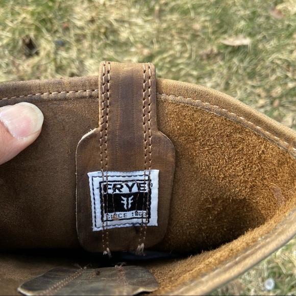 FRYE Harness 12R Ladies Iconic Boots Size 7 - Picture 10 of 12